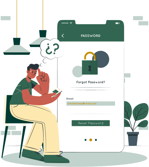 Password Reset Illustration